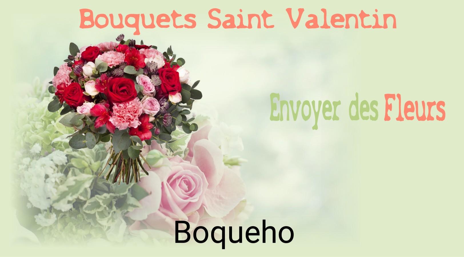 Roses de Saint-Valentin livrées à Boqueho